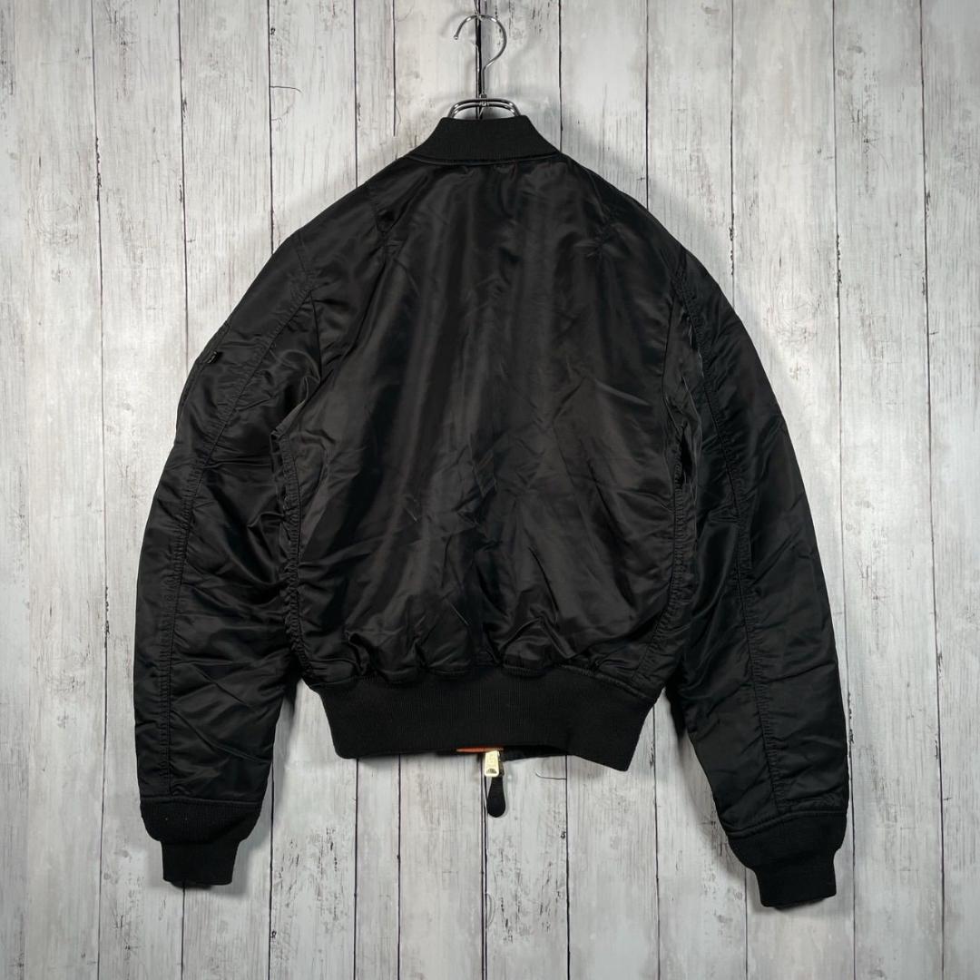 Alpha Industries MA-1 フライトジャケット XS ブラック - メルカリ