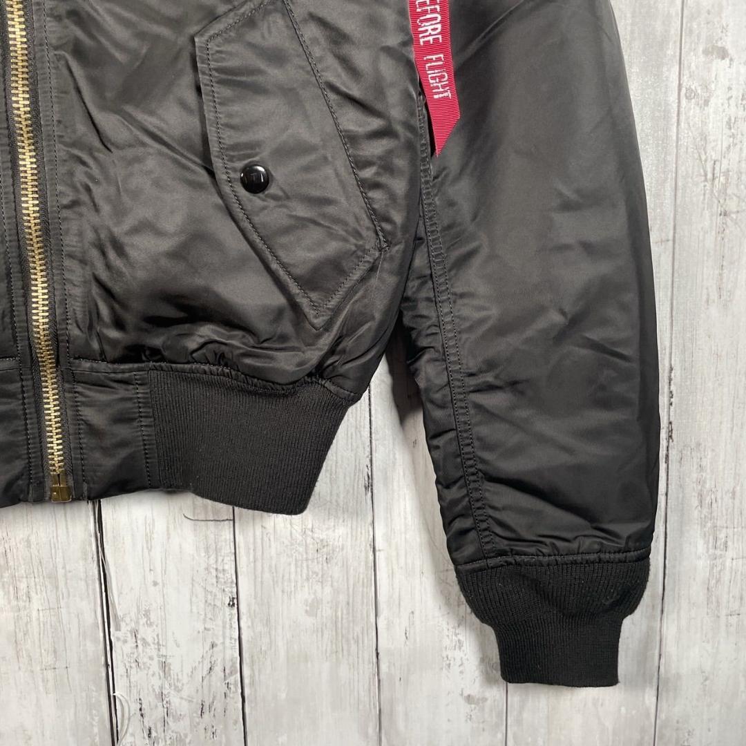 Alpha Industries MA-1 フライトジャケット XS ブラック - メルカリ