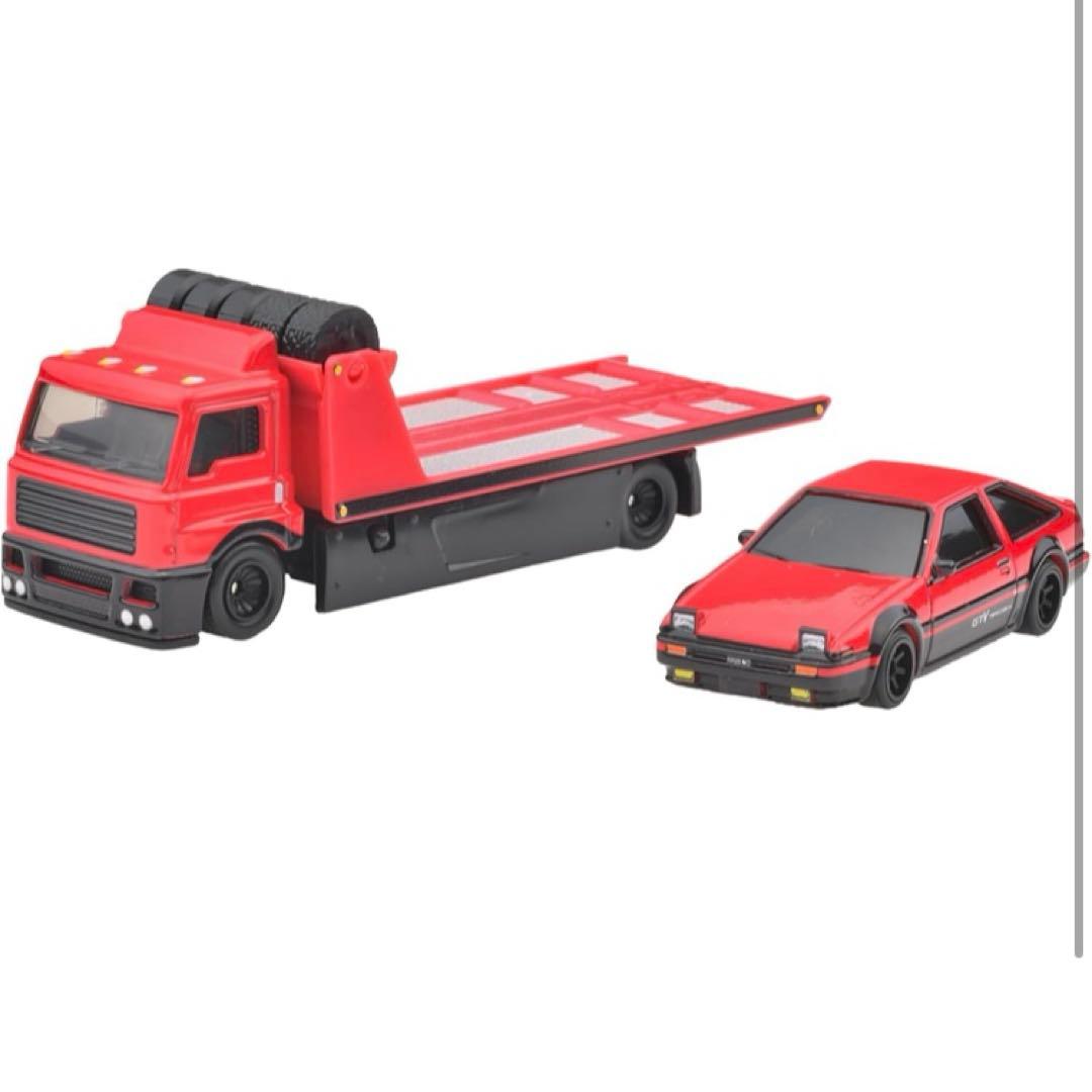 ホットウィールトランポ AE86スプリンタートレノ フェラーリ250GTO