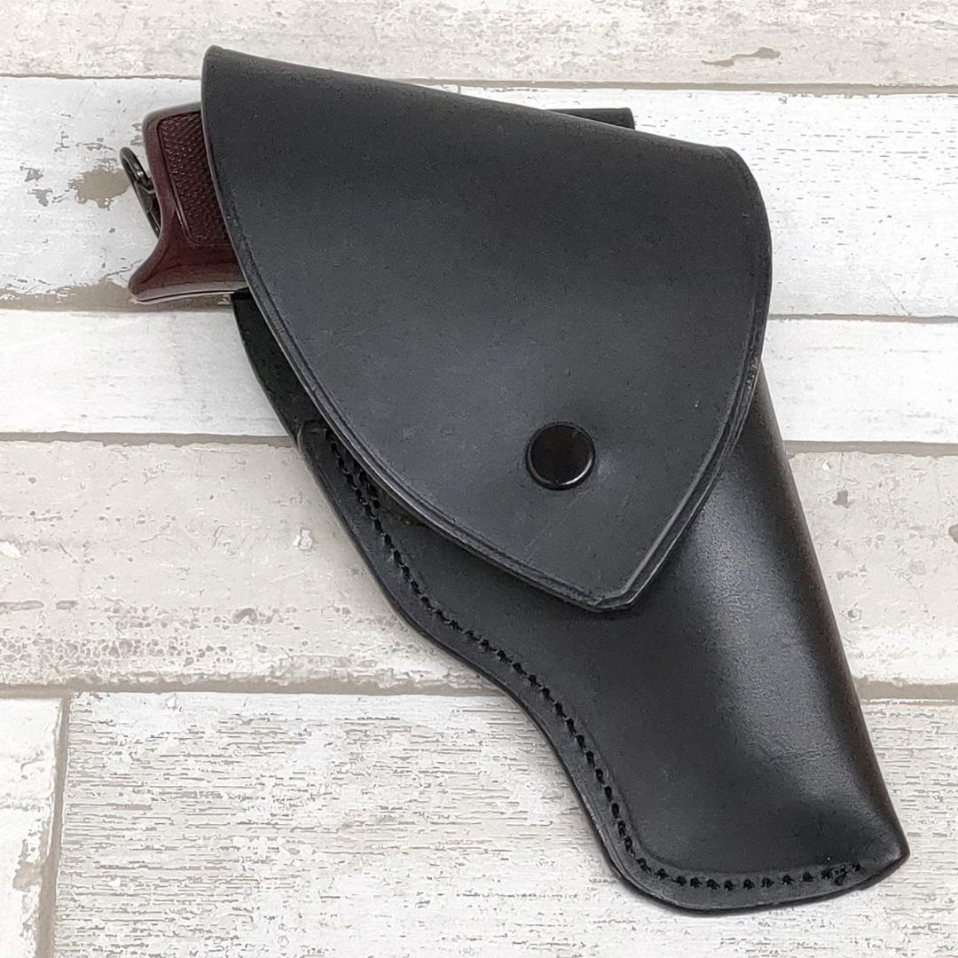本皮 ニューナンブ ホルスター 警察 - メルカリ