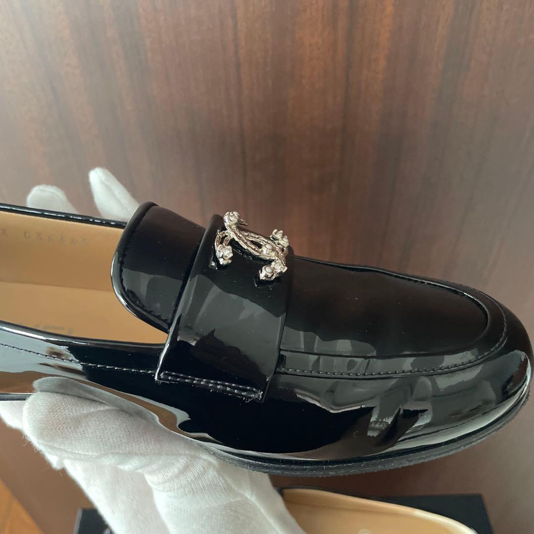 meru様専用シャネル パテントローファー 37.5センチ