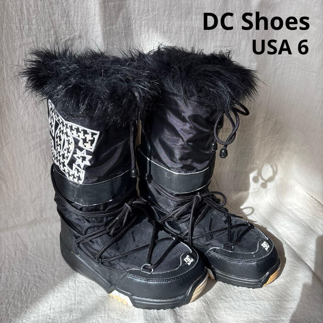 DC Shoesファー付 スノーブーツ Ｍ　ブラック Y2K DC Shoesファー付 スノーブーツ M ブラック Y2K - メルカリ