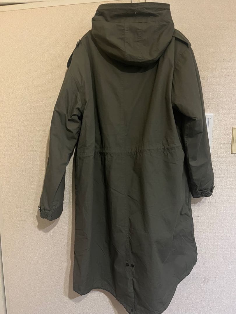 HOUSTON M51 オリーブグリーン フリース裏地 モッズコート - メルカリ