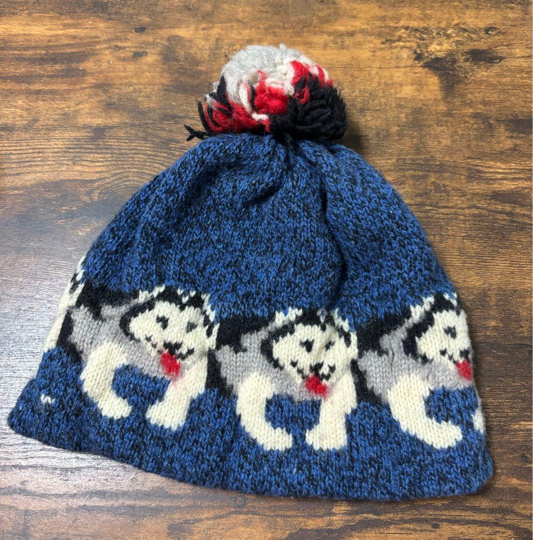 80s USA製 L.L.Bean（エルエルビーン） ハスキー ニット帽 - メルカリ