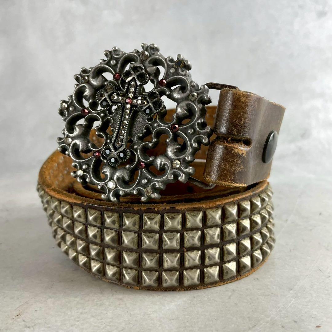 入手困難✨ BETH FRANK ベスフランク ベルト 本革/レザー シルバー 2026年最新】frank bethの人気アイテム - メルカリ