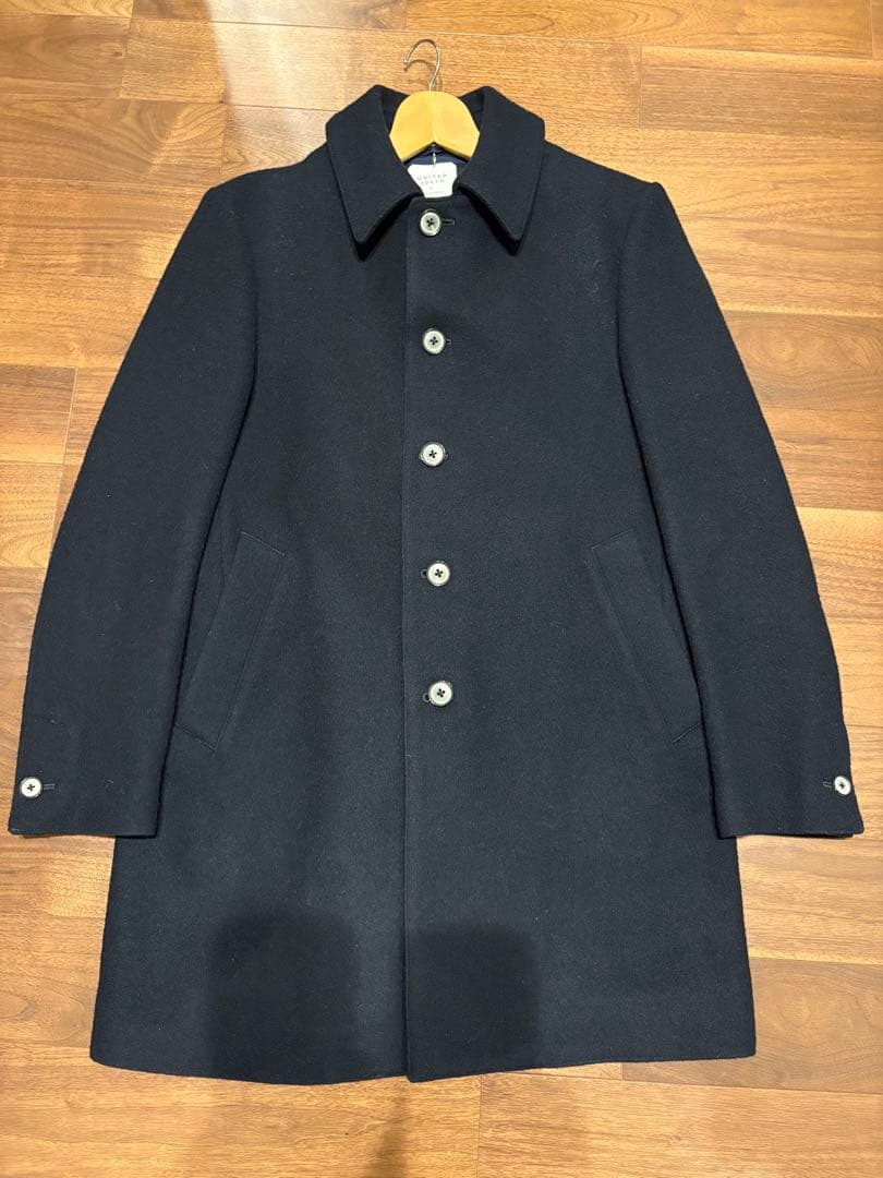 UNITED TOKYO ステンカラーコート M ネイビー UNITED TOKYO（ユナイテッドトウキョウ） ステンカラーコート コート