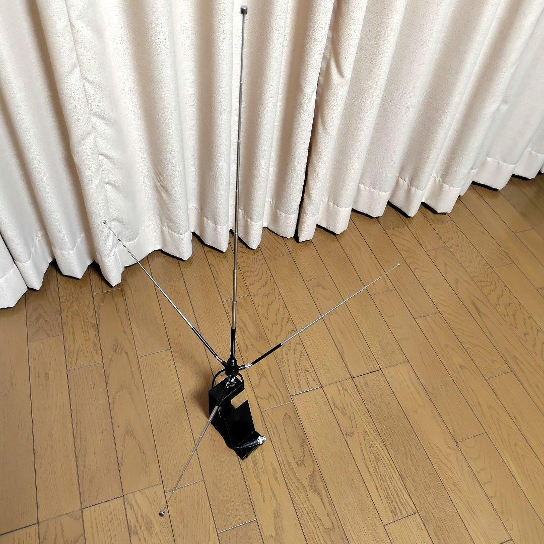 広帯域受信　高感度ハンディアンテナ　AZ-IH 受信機台　JEC社製 絶版品 HF〜UHFの高感度・広帯域受信 7段ロッドアンテナ ハンディ & 固定受信