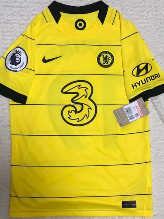 チェルシー【訳有品】21/22 マウント 公式ユニフォーム アウェイ 半袖