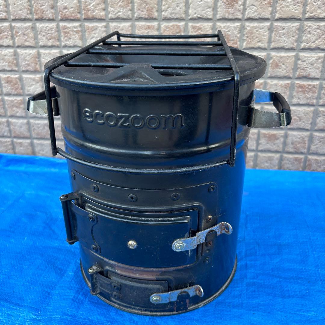 ecozoom 焚き火台　ロケットストーブ　薪ストーブ　zoom versa Amazon.co.jp: ロケットストーブ EcozoomVersa Gray エコズーム 防災