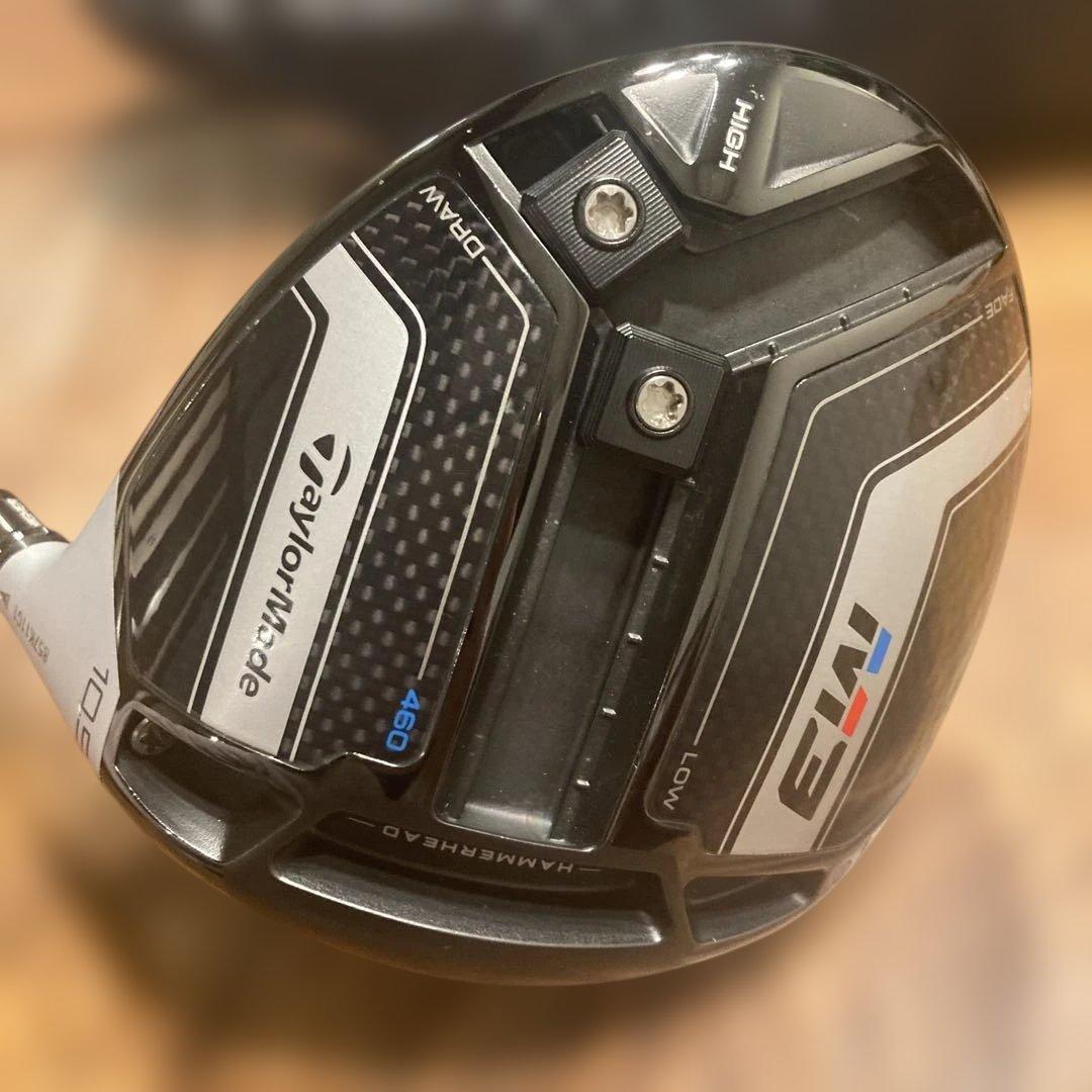 TaylorMade M3 ドライバー10.5 ATTAS COOOL6S超美品 M3 460 ドライバー KUROKAGE TM5(ドライバー（単品）)|M3