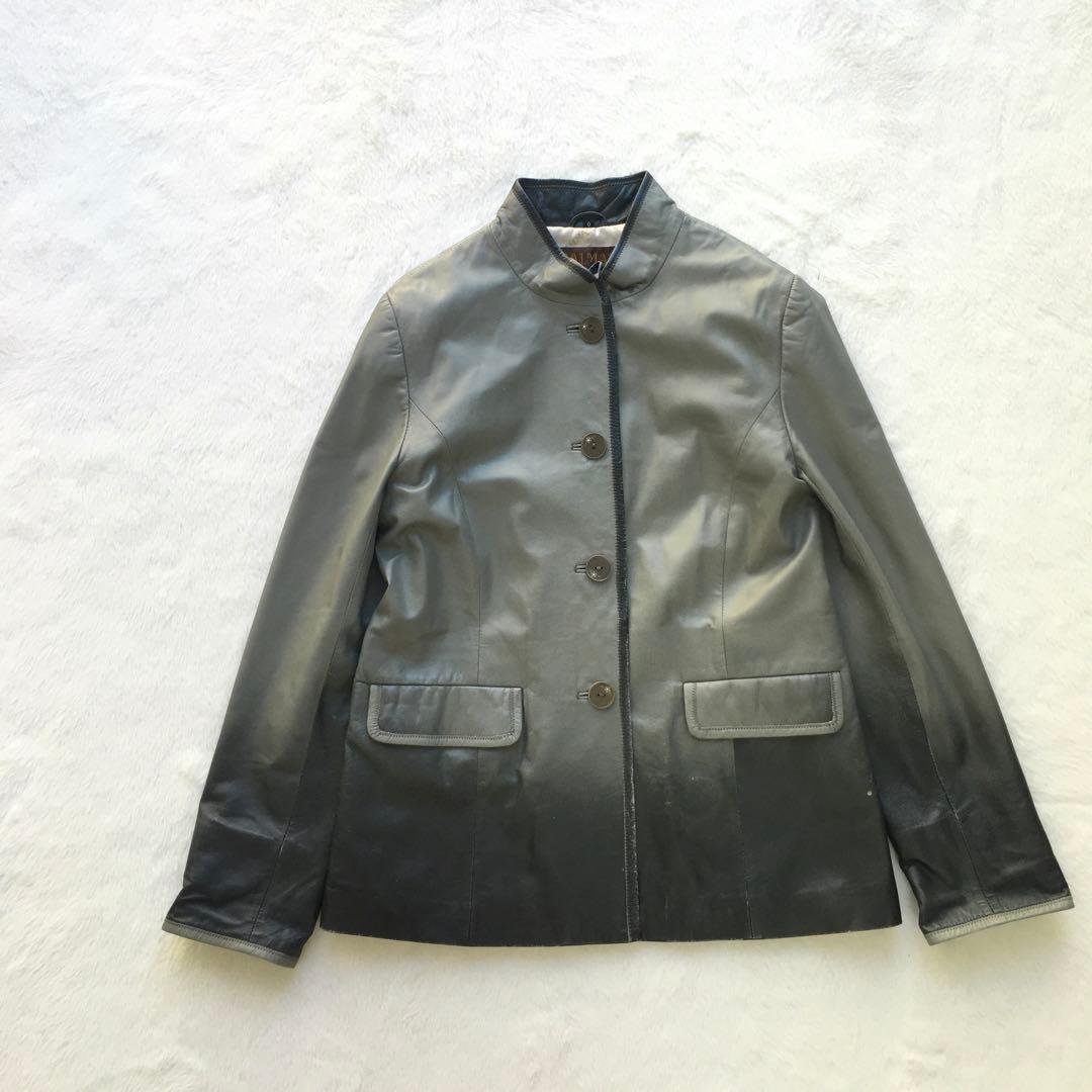 BALMAIN】バルマン レザージャケット 羊革 ヴィンテージ 希少 高級 M