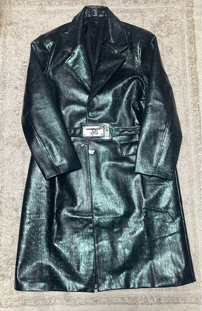 Embryo leather suit jacketフジャケットスーツ中国新鋭