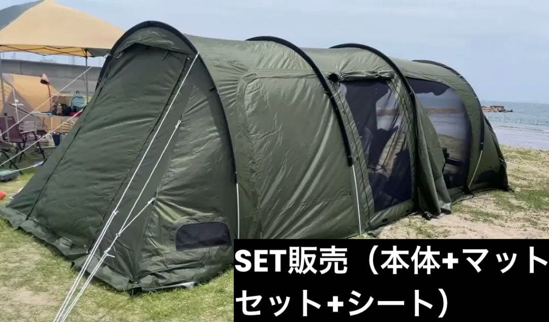 ☆値下☆DOD カマボコテント3m➕カママットM カマザシキ風シート