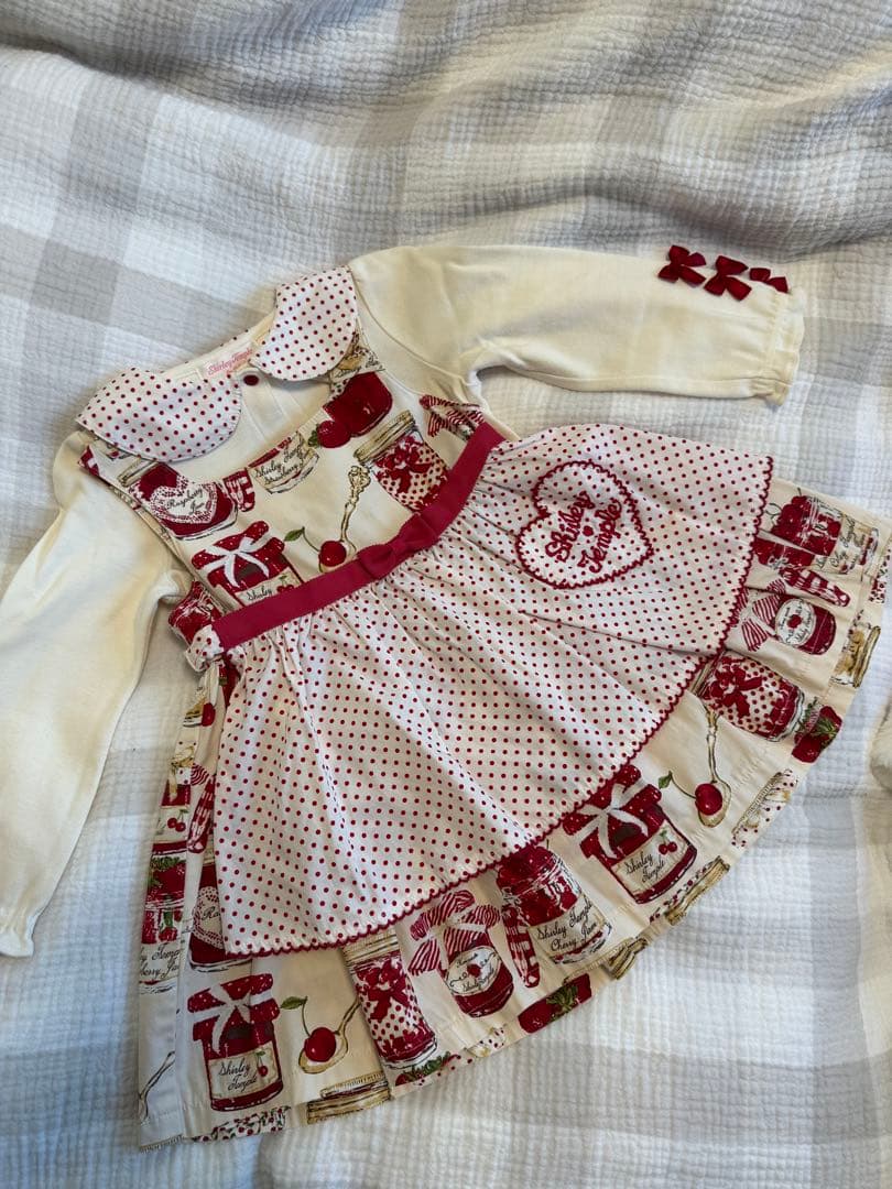 シャーリーテンプルジャム瓶3点セット ♡Shirley Temple TOKYO ＆ OSAKA 限定色 『ジャム瓶プリントエコ