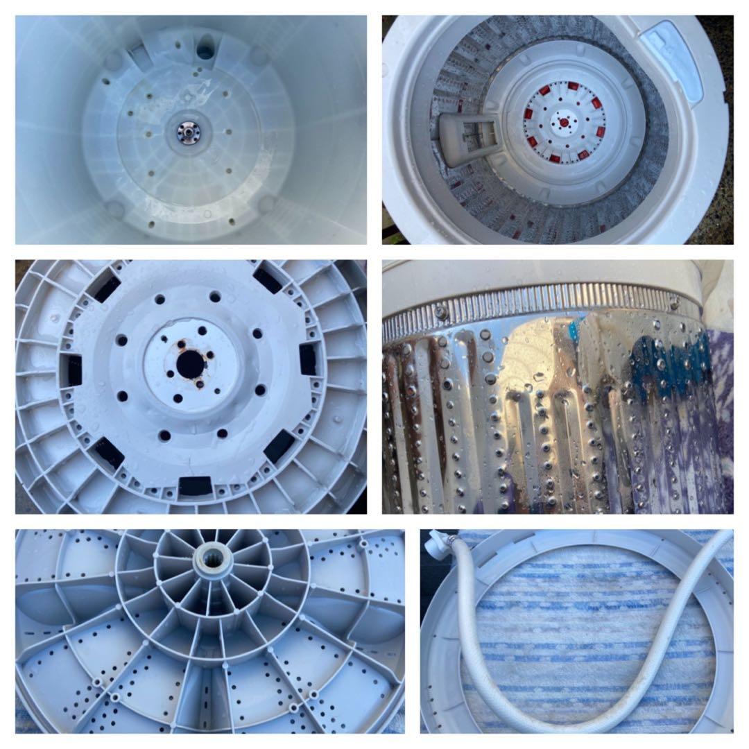 H696 極美品 amadana 2018年製 全自動洗濯機 5.5kg