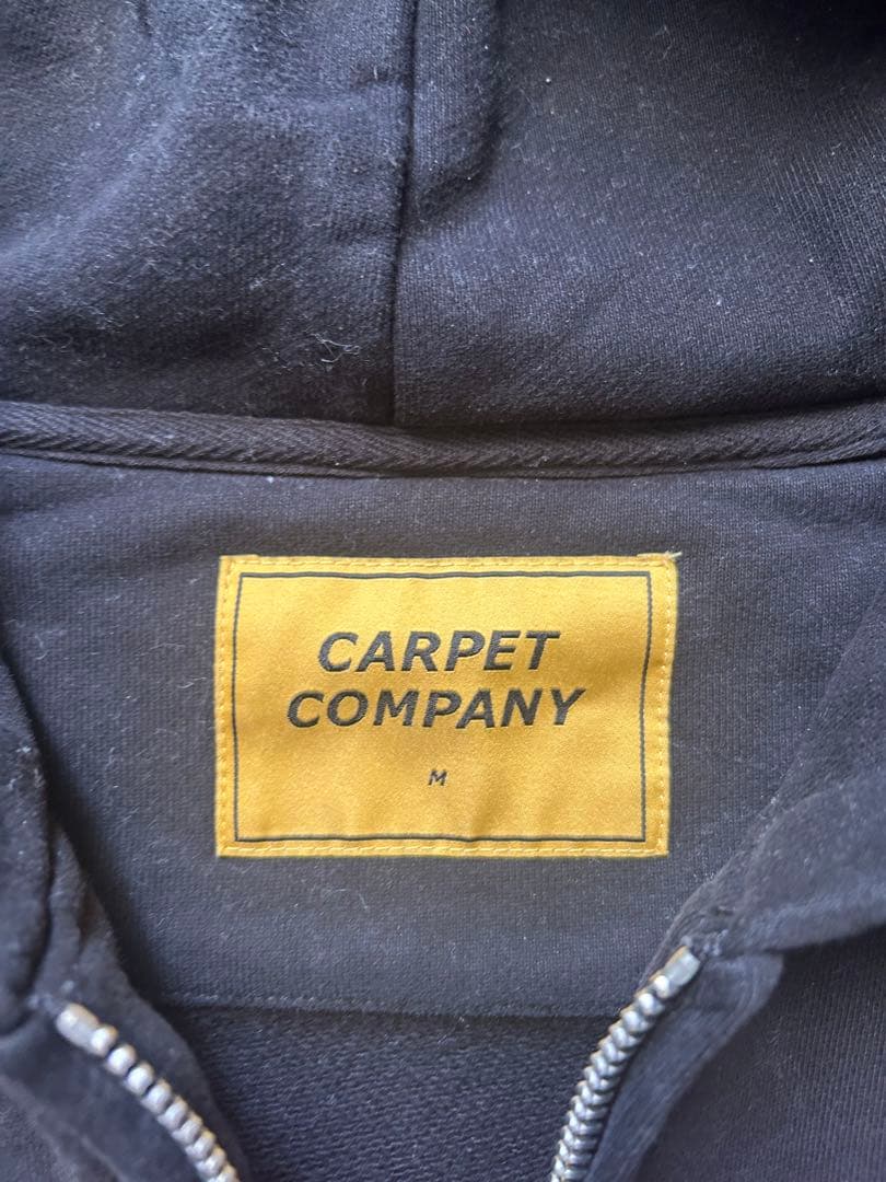 CARPET COMPANY ジップパーカーMサイズ - メルカリ