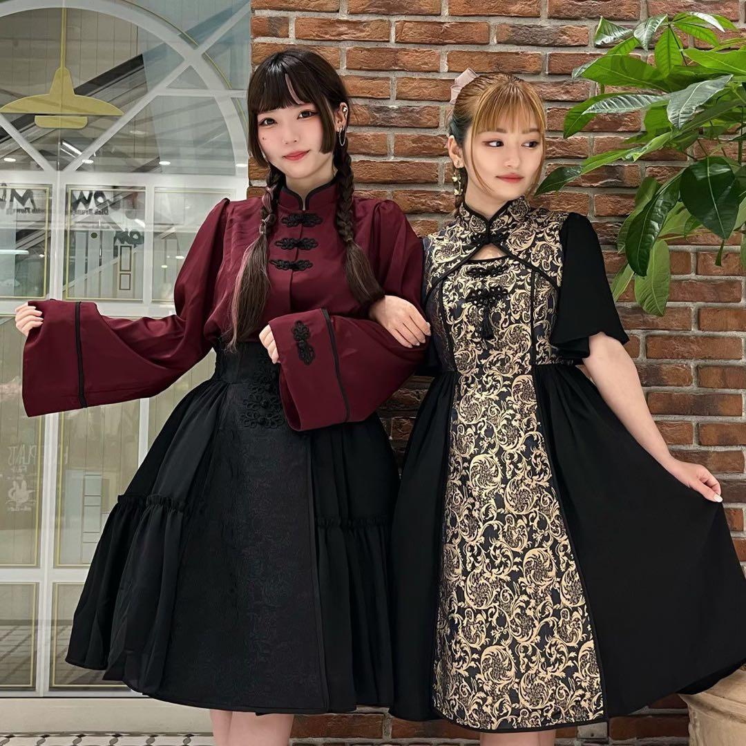 axes femme kawaii メイリン ワンピース チャイナ ワンピース - メルカリ