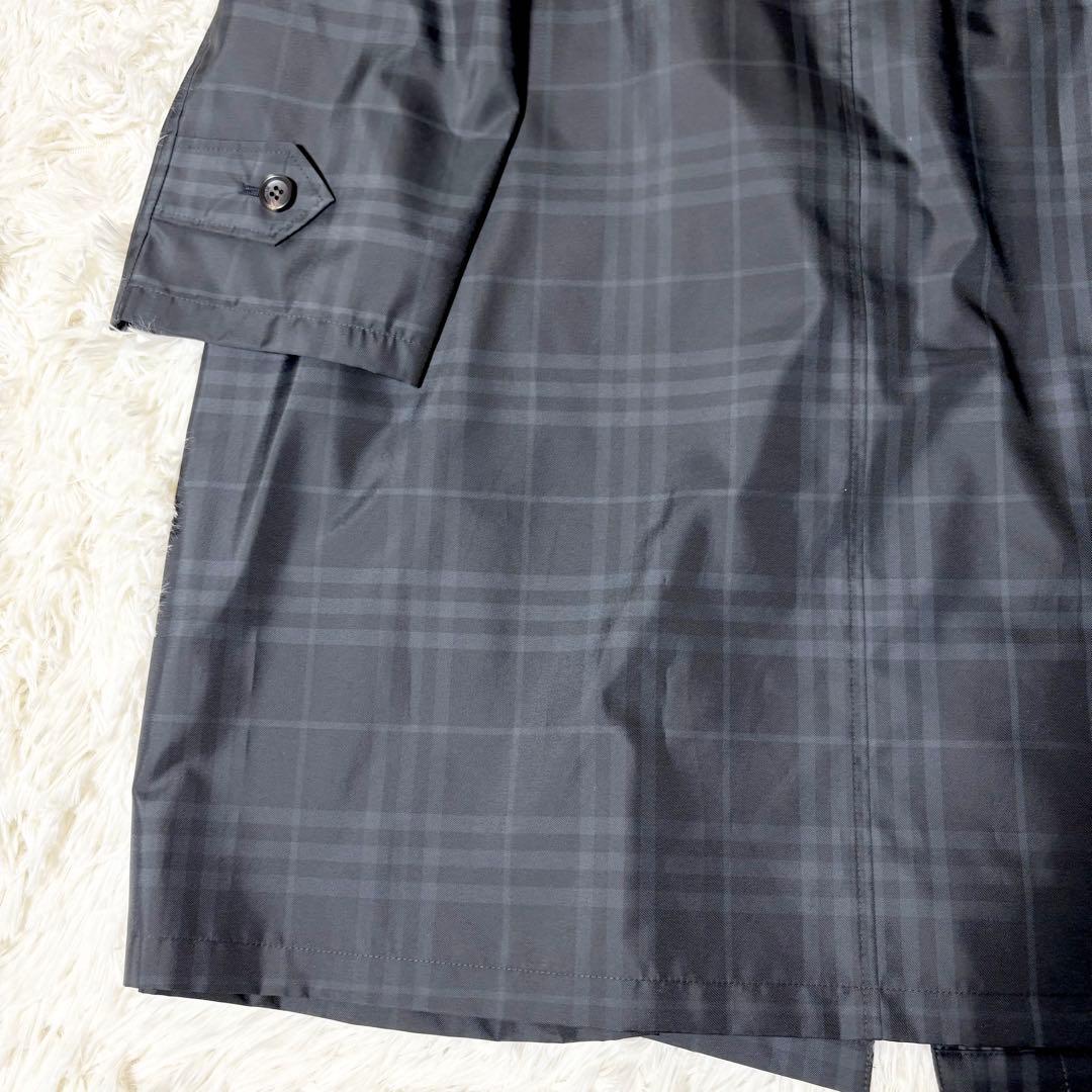 バーバリーロンドン ステンカラーコート ノバチェック 大きいサイズ 15