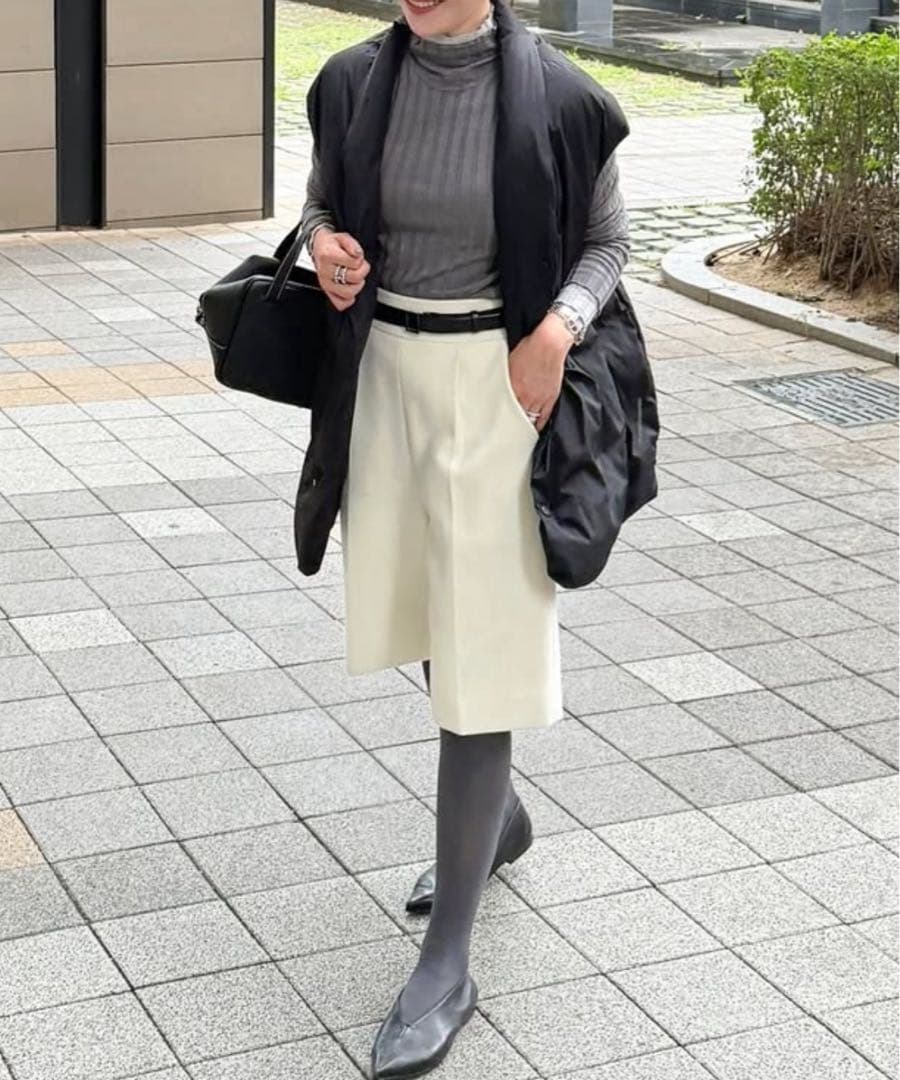 yonfa ヨンファ バミューダパンツ ミルク パンツ