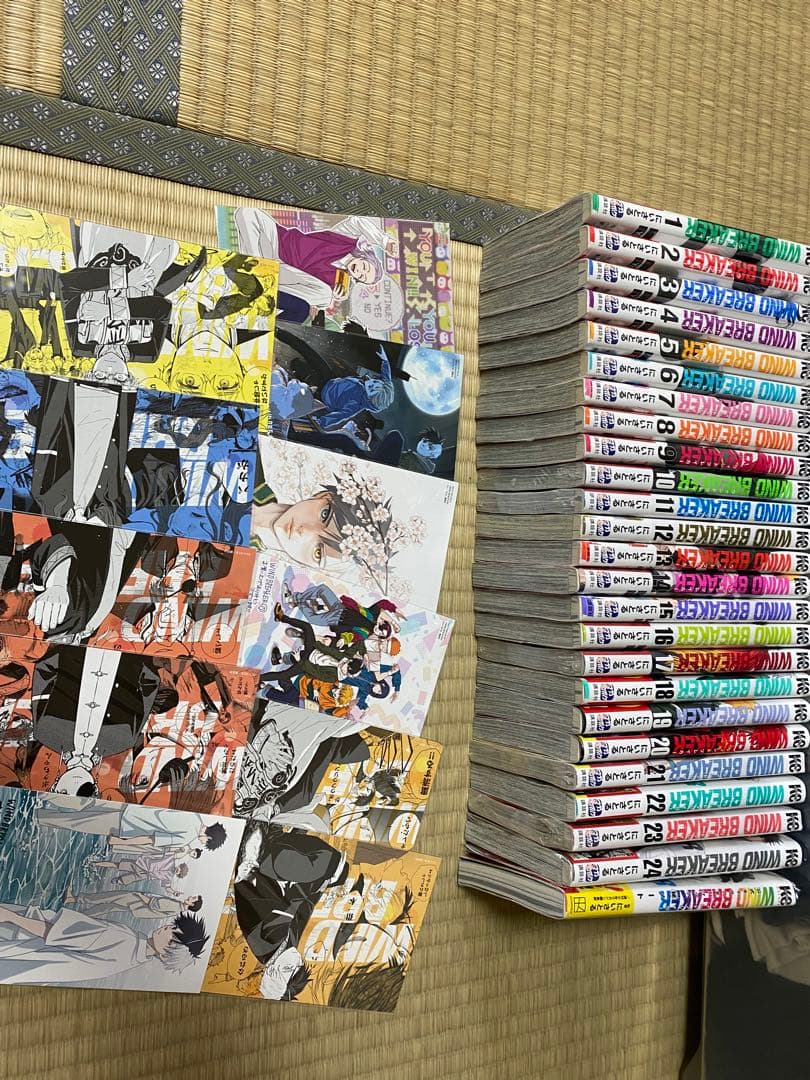 ウィンドブレイカー 1〜24巻&キャラクターブック＆イラストカード11枚