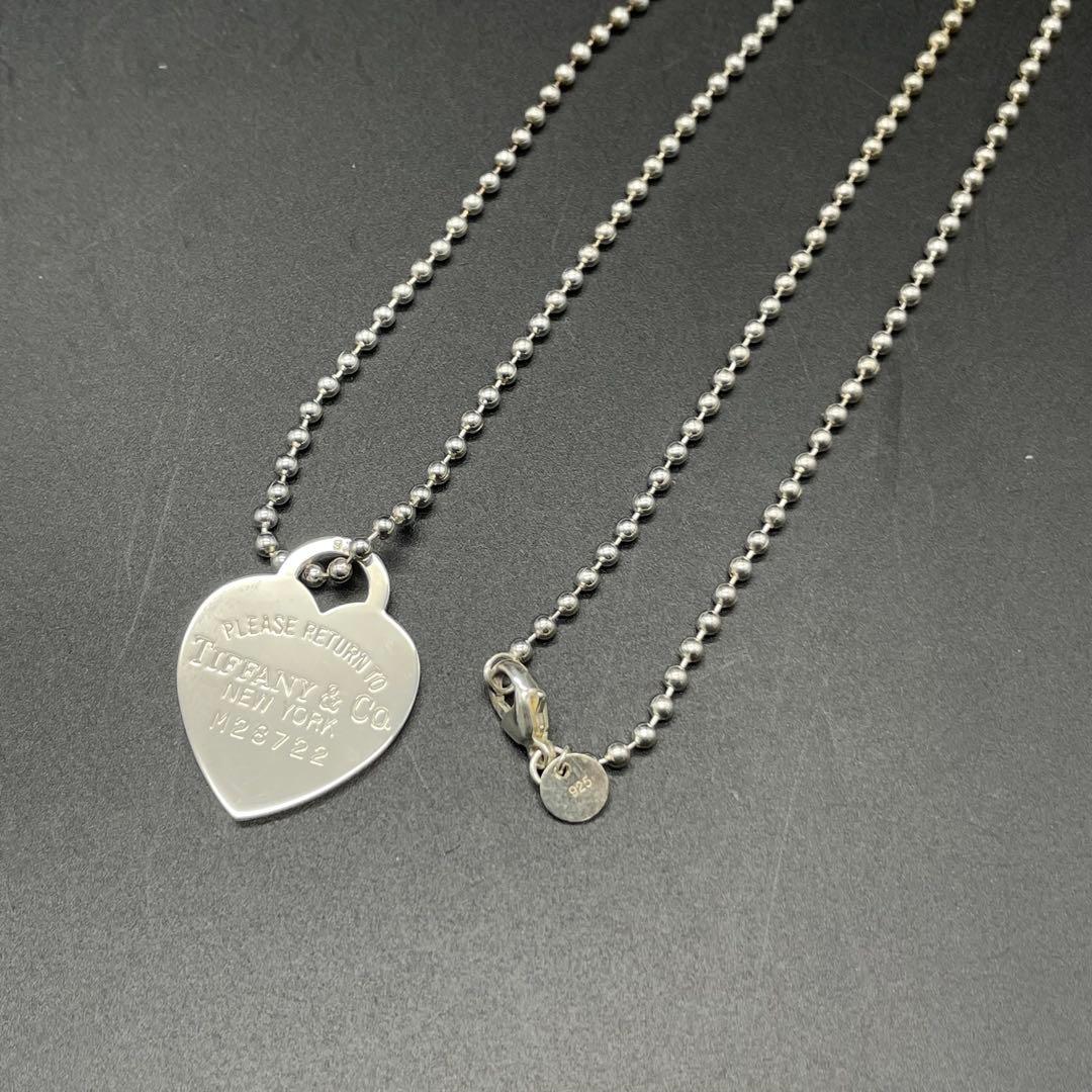 ◯Tiffanyリターントゥ ティファニー ハート ボールチェーン