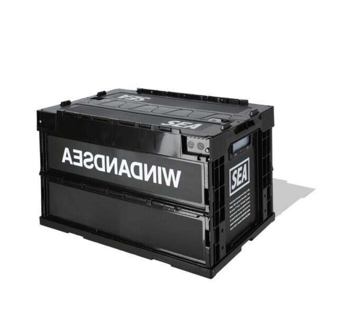 SEA WINDANDSEA ブラック収納ボックス WIND AND SEA 「SEA CONTAINER BOX」 5月30日発売 | MARK