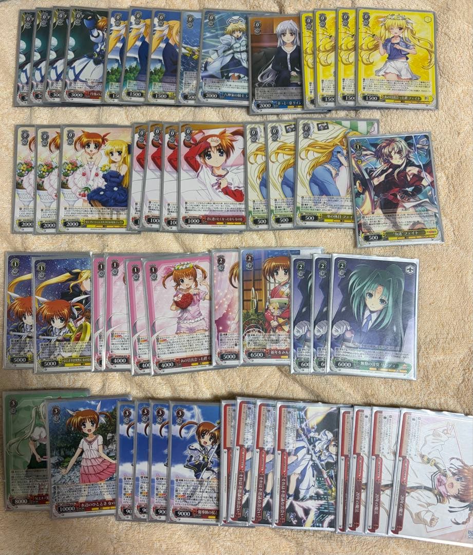 ヴァイスシュヴァルツ リリカルなのは 8扉 デッキ スリーブ付き - メルカリ