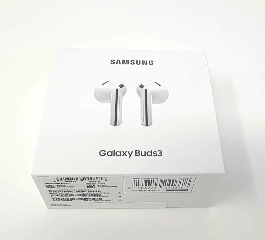 新品未開封】Samsung Galaxy Buds3 ホワイト
