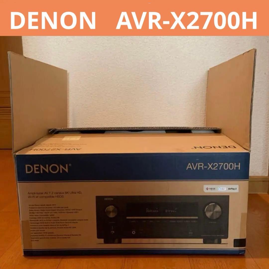 DENON AVR-X2700H AVアンプ Amazon.co.jp: デノン Denon AVR-X2700H 8K Ultra HD HDR10+ eARC 7.2