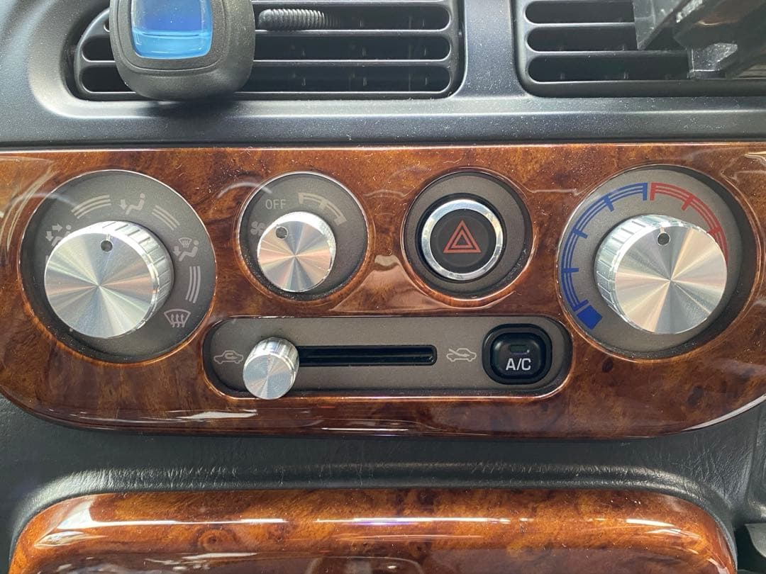 割れ対策あり】L700S ミラジーノ エアコン ツマミ ノブ シルバー