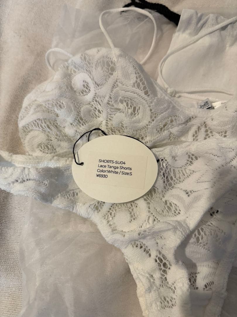 値下げ中16444→15555】draw lace bra shorts 巾着