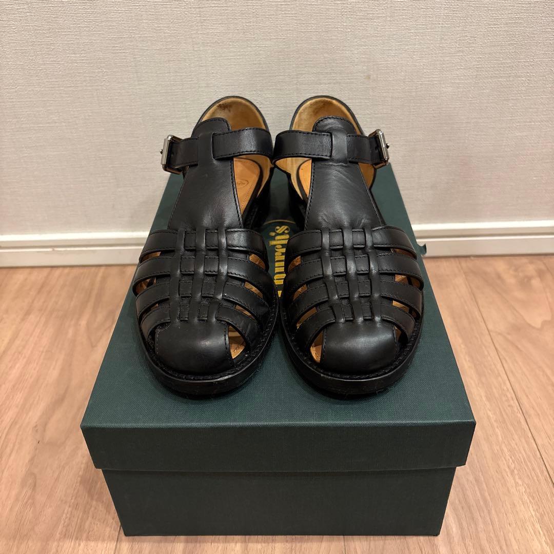 ぽのChurch's プレステージカーフレザーグルカサンダル 23cm 楽天市場】Church's チャーチ グルカサンダル KELSEY ケルシー DX0001