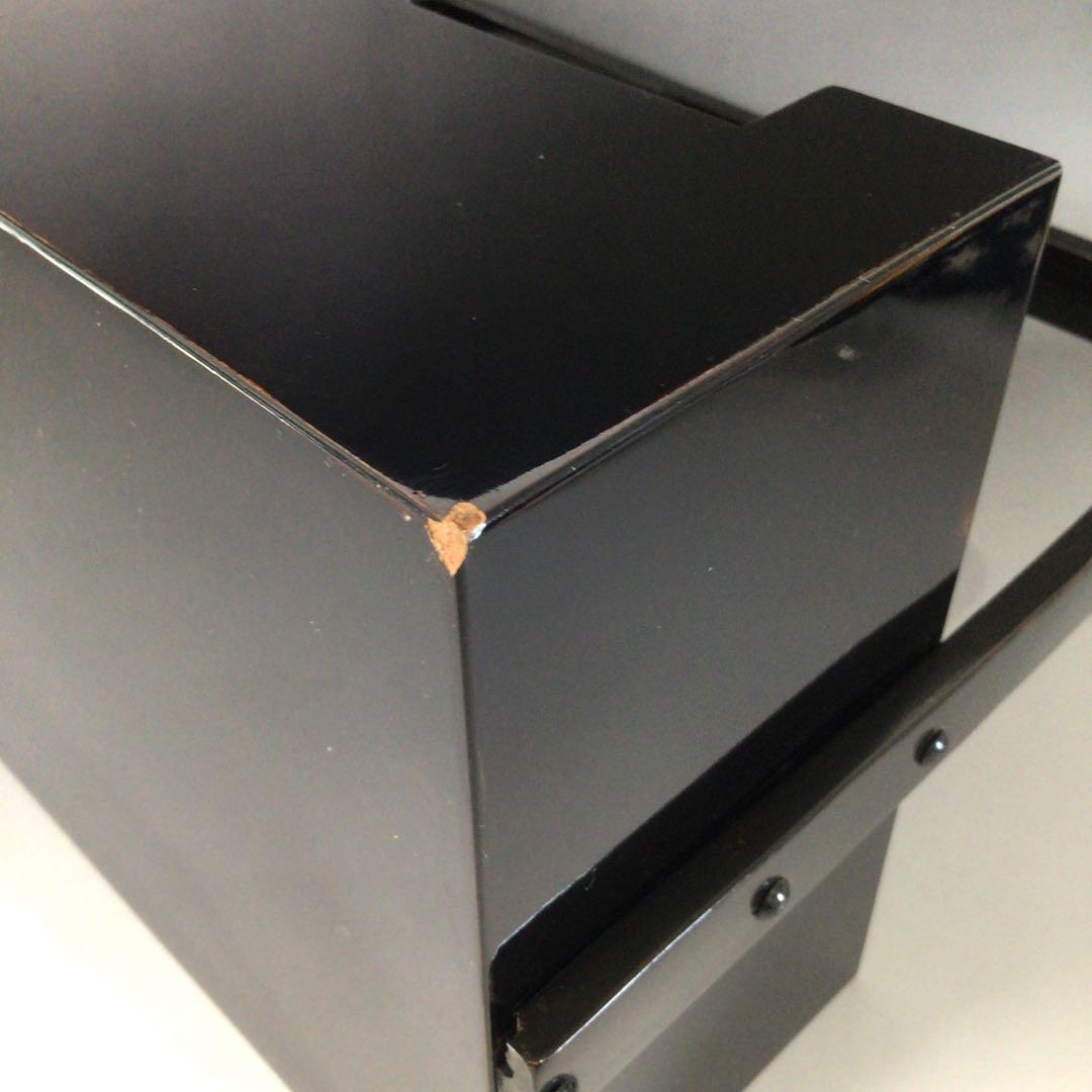 S158 莨盆 『真塗』『如心斎好』『鯨手』『手付煙草盆』 共箱