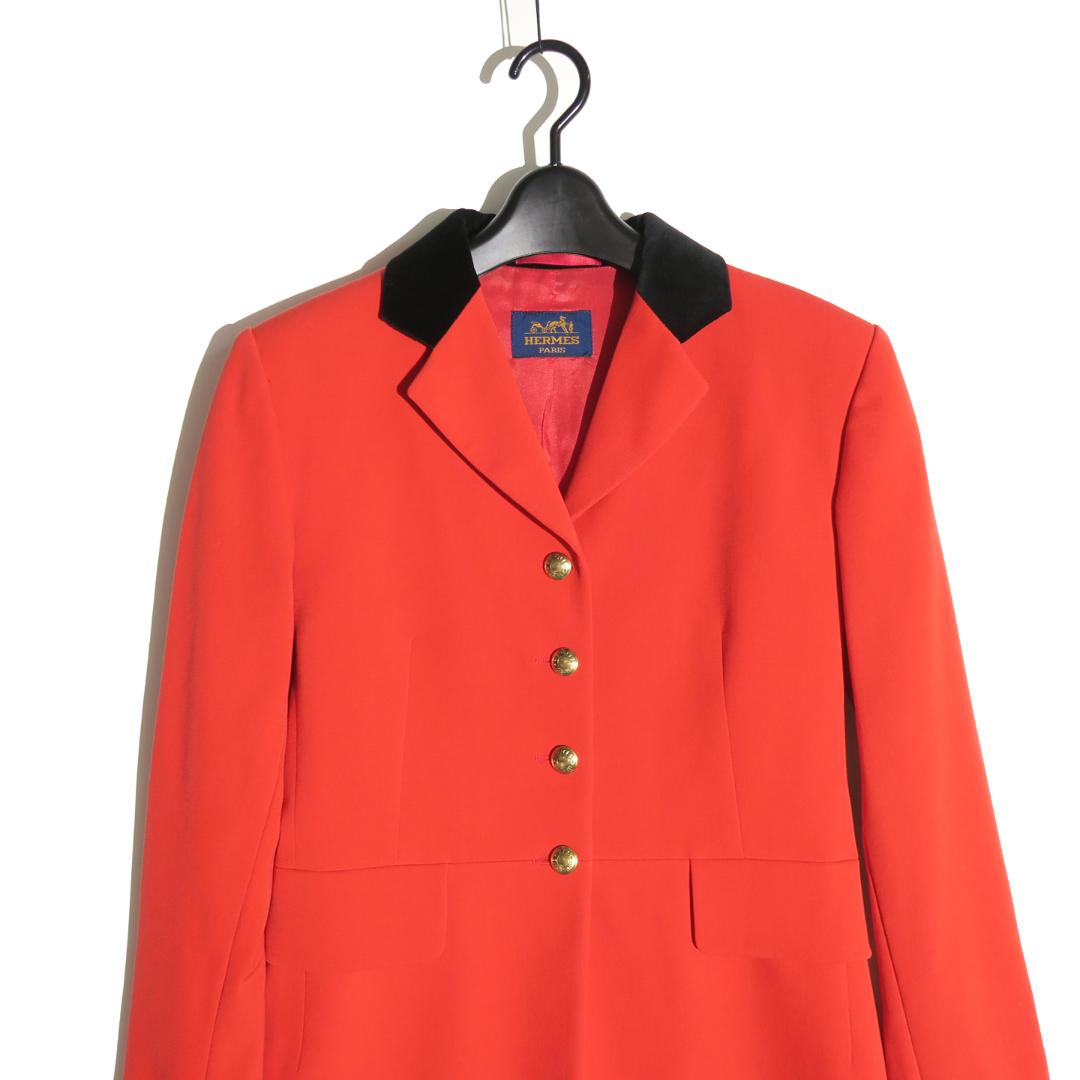 HERMES ヴィンテージ ジョッキージャケット 乗馬ジャケット - メルカリ