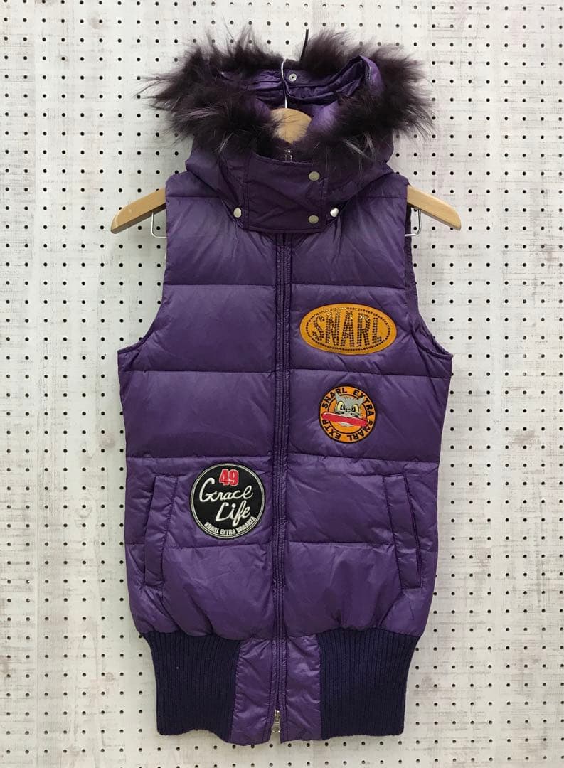 超絶レア 平成ギャルブランド Y2K古着 ファートリムフード付ダウン