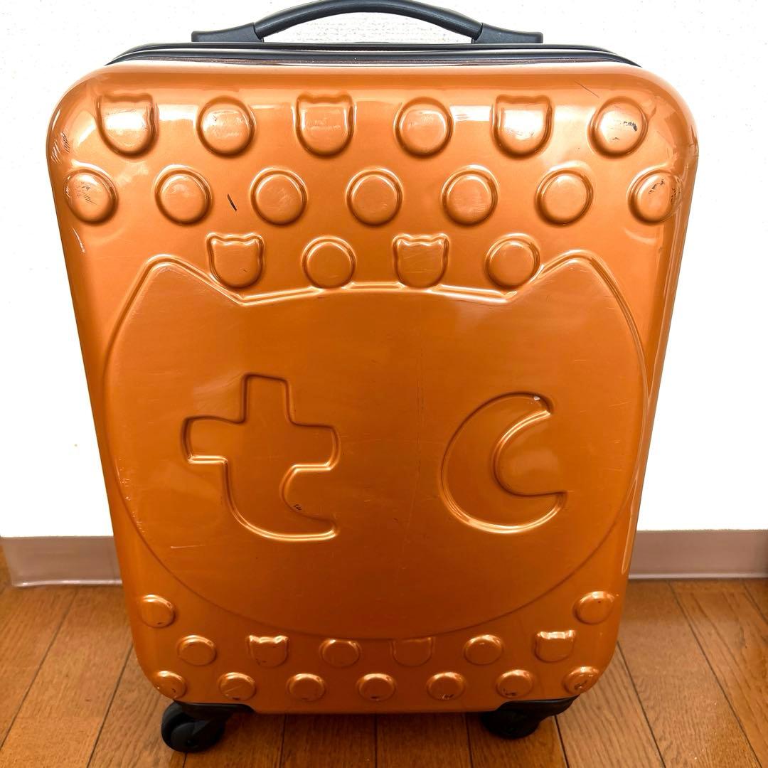 ツモリチサト｜廃盤・限定キャリーケース（猫エンボス／アンティーク