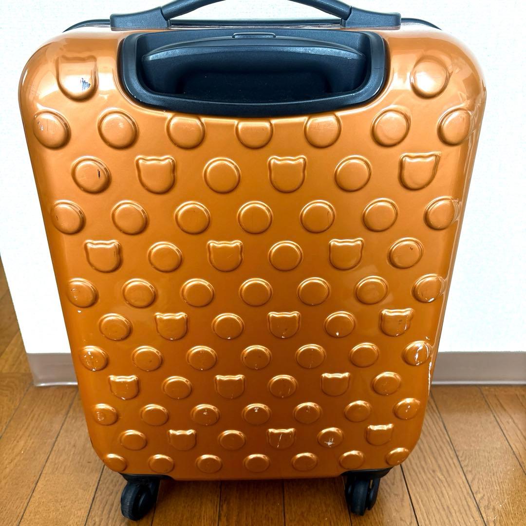 ツモリチサト｜廃盤・限定キャリーケース（猫エンボス／アンティーク