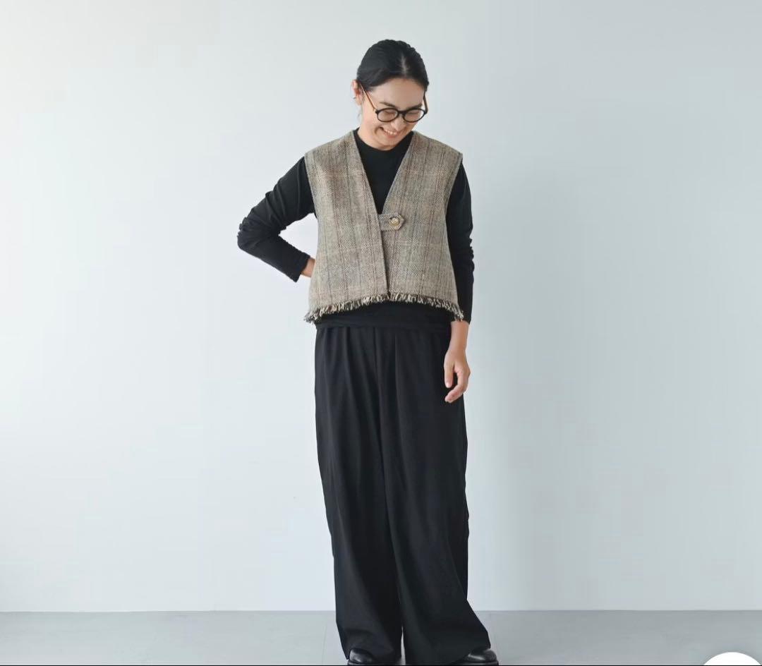 北欧暮らしの道具店 キルティングベスト よしいちひろ - メルカリ