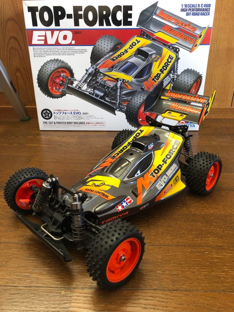 タミヤ 1/10 電動バギー トップフォース EVO. 2021 - メルカリ