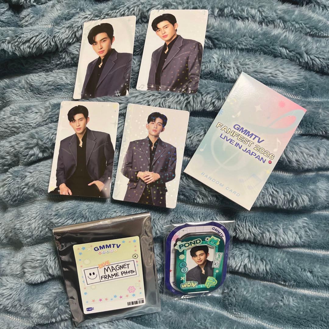 GMMTV FANFEST ランダムトレカ MAGNET pondphuwin - メルカリ