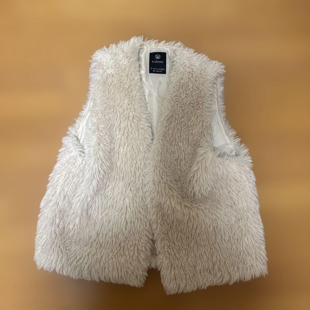 クリーム色 ファーベスト ノースリーブ - メルカリ