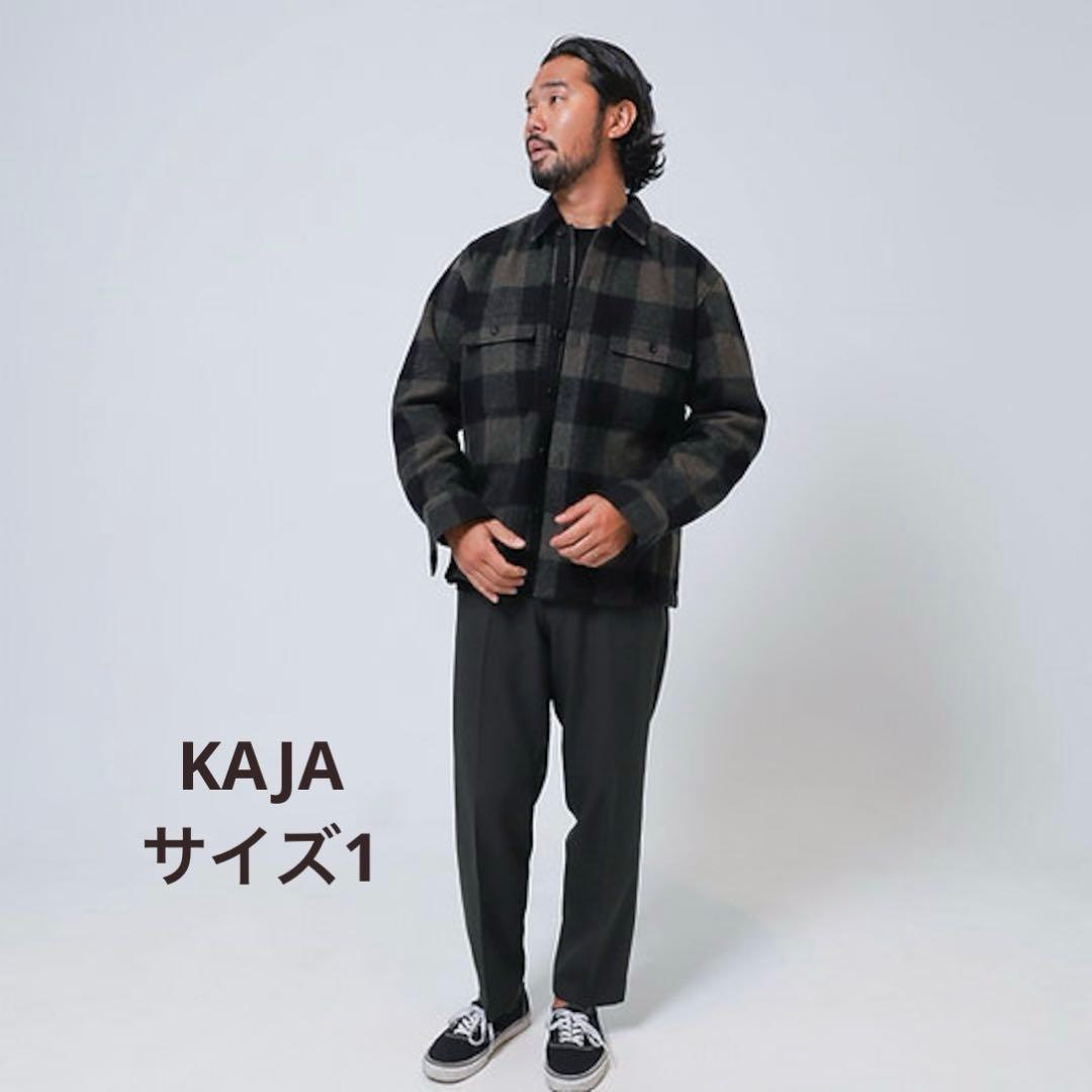ジャケット・アウター KAJA WOOL BUFFALO CHECK CPO JACKET 83e0396021fbeb187cdaec1c2c30c0
