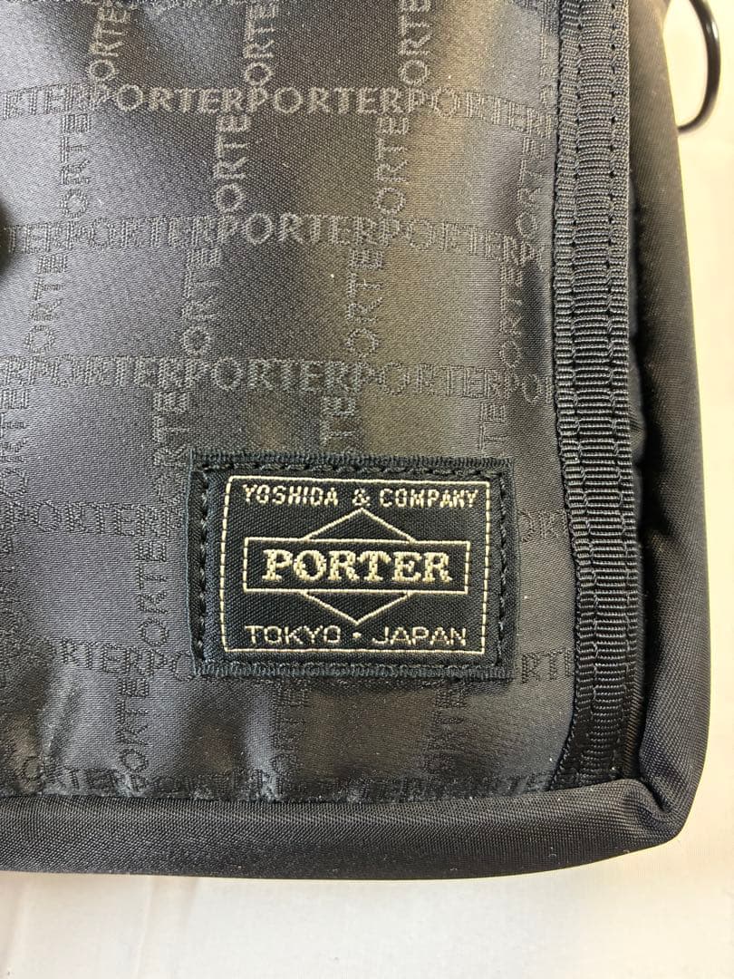 未使用級] PORTER PORTER ショルダーポーチ モバイル モノグラム