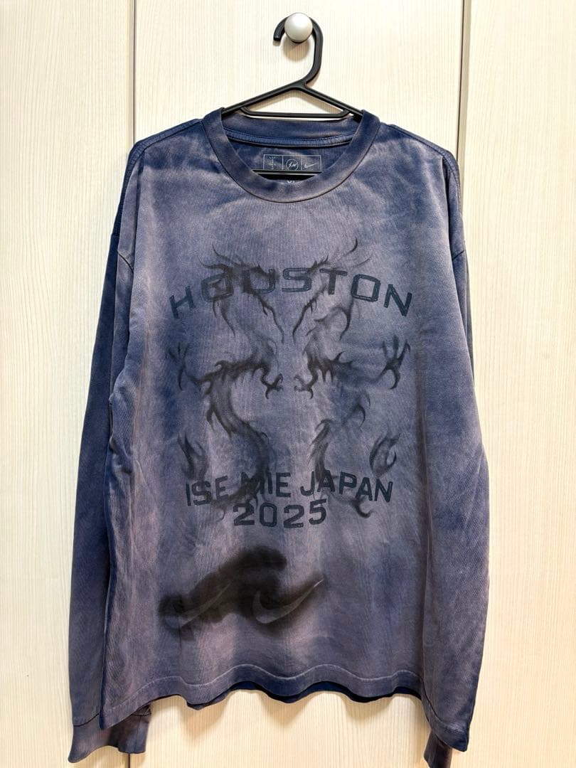 限定品】Travis Scott × fragment × NIKE ロンT - メルカリ