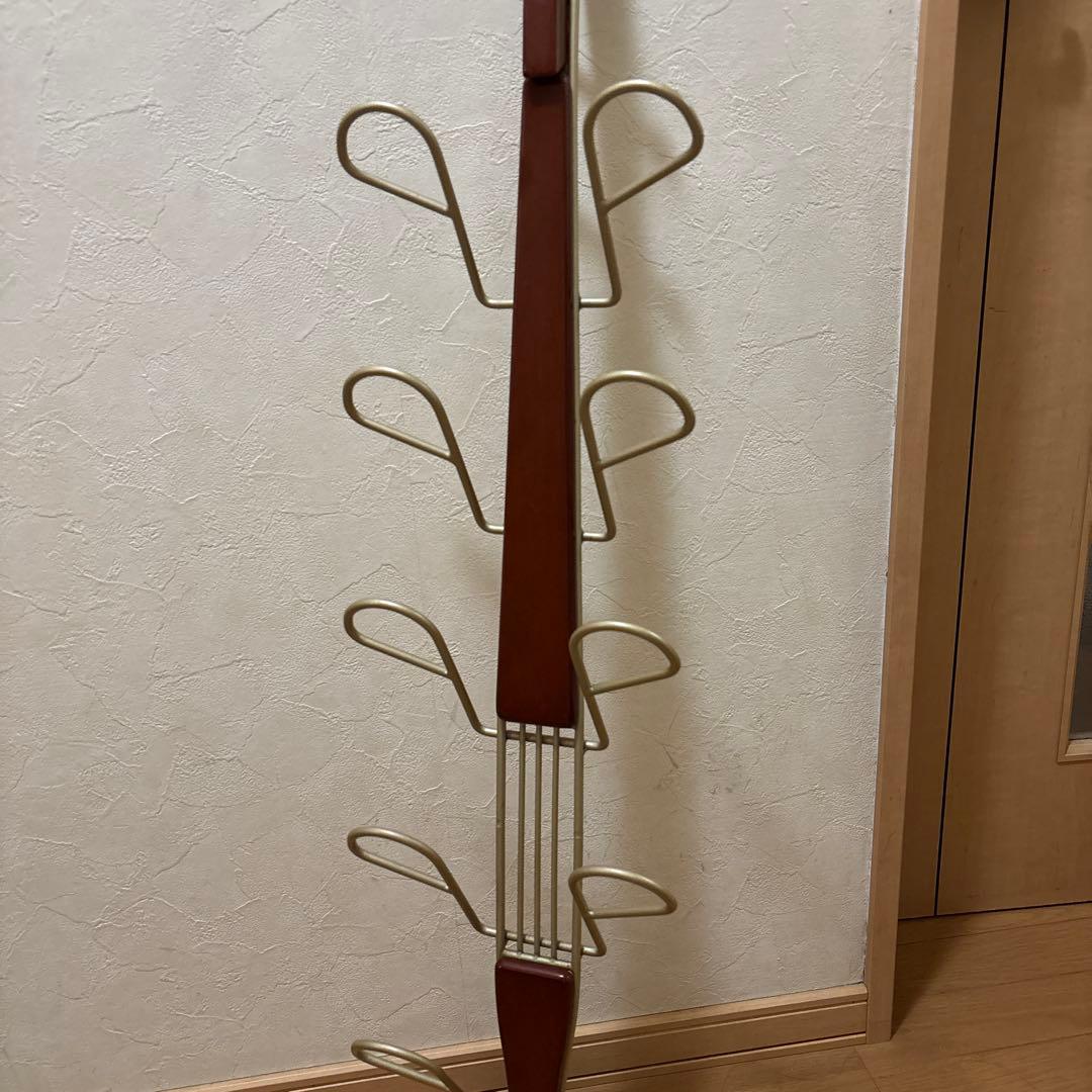 スリッパ立て 家具 楽器 ヤマハ バイオリン、チェロ型スリッパラック 5