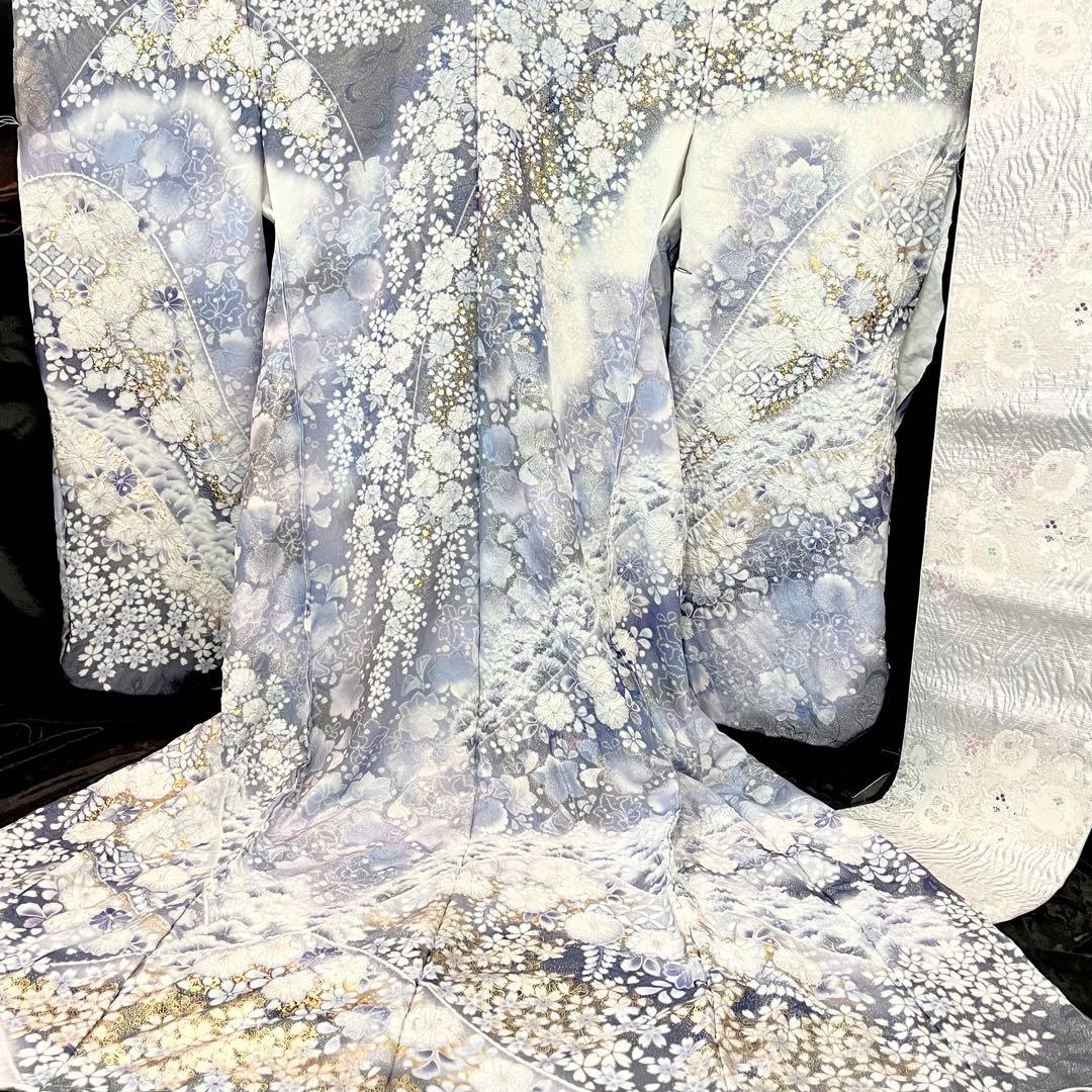 振袖フルセット□辻が花振袖□花絞り□関芳新品オーダー□正絹□成人式