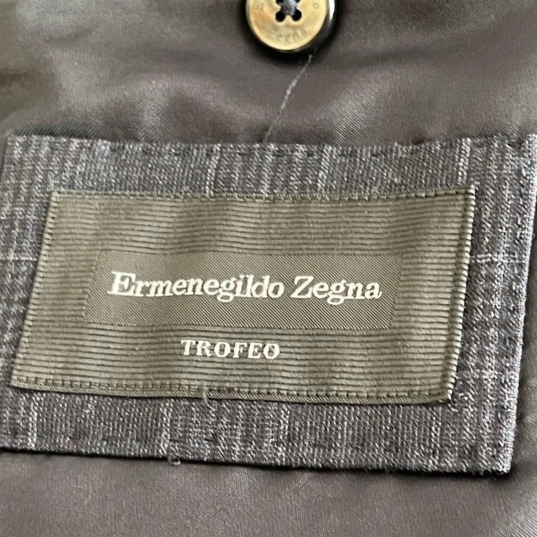 最高級 エルメネジルドゼニア TROFEO スーツ セットアップ グレー 46