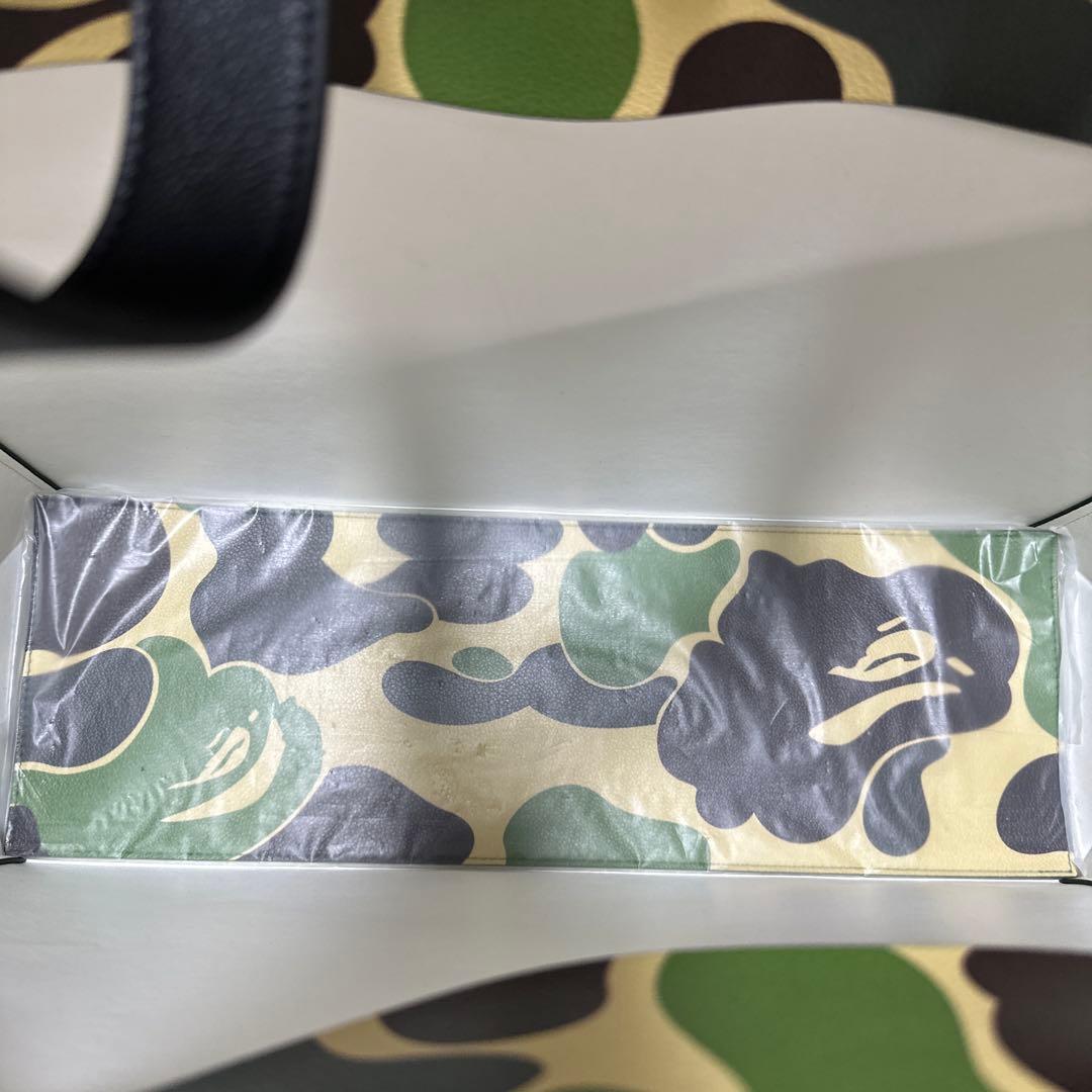 定価以下 新品未使用 APE エイプ ショッパー 2way バッグ グリーン