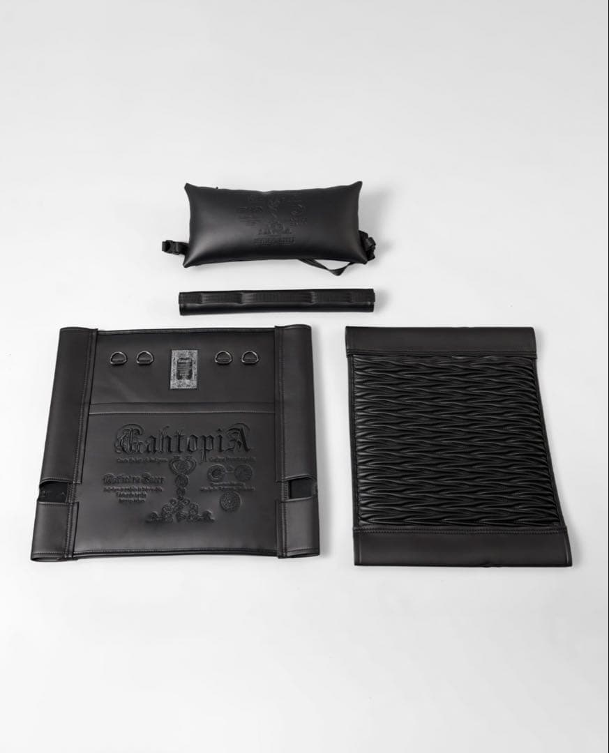 GAHGA GAHTOPIA ガートピア ハイバック 張替シート&肘掛 黒刺繍 - メルカリ