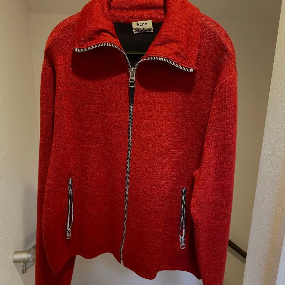 Acne Studios 18aw ジップアップニットブルゾン - メルカリ
